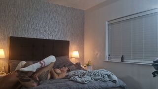 Amateur British Couple, Knee High Socks, Pussy Eating Orgasm