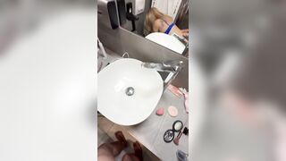 I Banged My Best Friend’s Wife in the washroom while This hottie was putting on her makeup