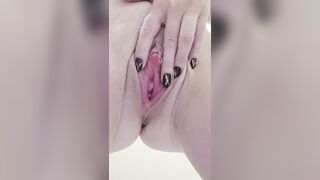 Oozing creampie