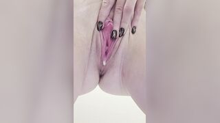 Oozing creampie