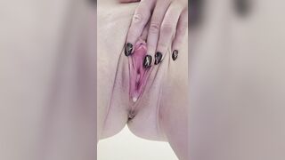Oozing creampie