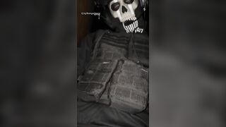 Intense Rooftop Sex with Ghost – Call of Duty