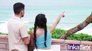 INKA SEX - Stepdaughter with tight pussy is banged by her stepmother's boyfriend.