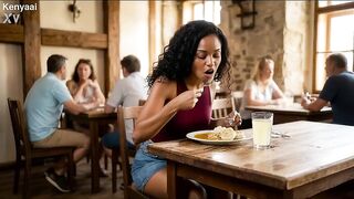 Black hotty gets creampied by a stranger in Prague ( AI Generated )