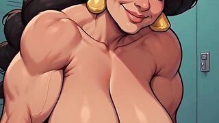 Big Muscle Cartoon Lactating Matures