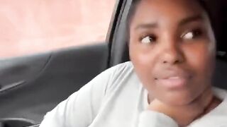 Ebony Car Ride Home with Stranger