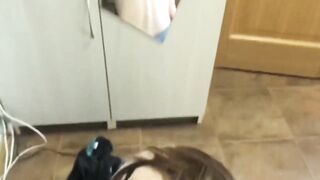 His first Blowjob - Sucking a Classmate's Schlong