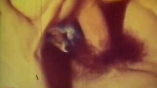 Deepthroat-obsessed Retro Chick Worships Ramrod in Vintage Loop