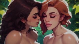 The first Taste of Pleasant Snatch - Lesbian Encounter
