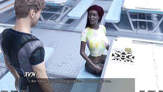 Stranded in Space - first Step with Married Ebony MILF