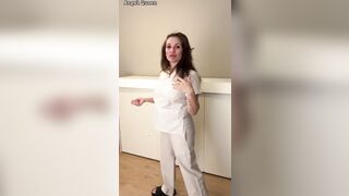 POV Nurse Prostate Exam and Handjob with Gloves