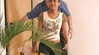 Hot latina teen enjoys big cock