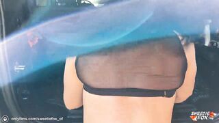 Busty Fit Angel Bangs Athletic Stranger Tutor in the Forest After Jogging
