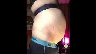 Record Size - Belly Inflation with Air