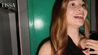 I went to a magnificence hole in Spain, managed to suck a stranger's penis and have his milk on my face