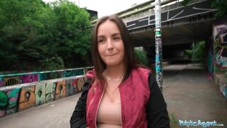 We knew she would give him greater amount than a handjob - Public Agent