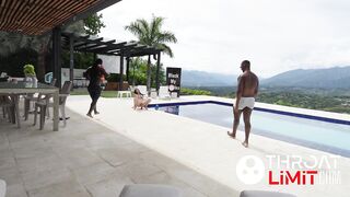 Maria Mendez Takes Rough BBC Anal in an Outdoor threesome