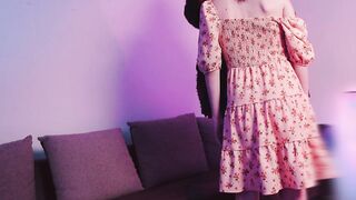 Home Camera Ding-weenie Session - Stepmom Spreads Her Legs for Close View