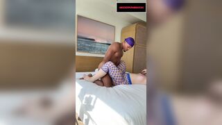 first Time on Camera Thick PAWG Trixi Brooks Takes BBC Pt. 3