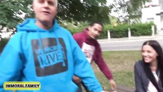 two Teens Got Banged By Middle Aged Chap