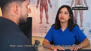 The doctor didn't stop me from banging her in the mouth - SofiBecker