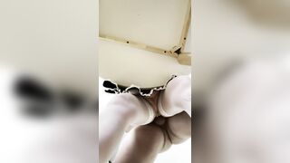 Peeking beneath the table