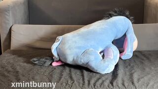 Stepping on a plush thinking it's you
