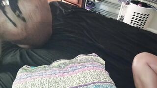 Ebony wife putting that twat in his face