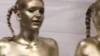 Gold Painted Girls