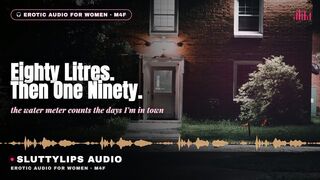 The Water Meter Counts His Every Screw · Filthy Talk Audio Male Voice [ASMR][M4F][Hotwife]