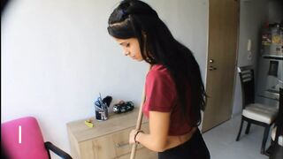 I bang my stepbrother after inventing false ache - Spanish porn