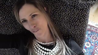 Creampie in advance of angels' night out - rectal hole licked clean
