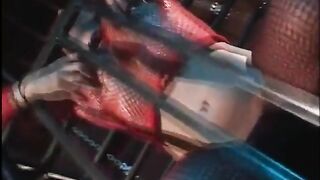 Guy Screws His Marvellous Brunette Sex Slavegirl in the Vault