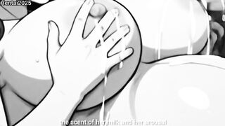 Pregnant Stepmom Breastfeeding Stepson compilation Cartoon Anime Animation