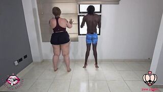 Watch This Big Booty Latina Babe Bounce Around With me
