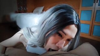 Asian Gal Oral job-job - (G023)