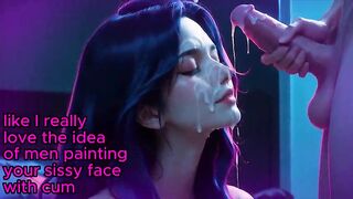 Good Sissies Let Men Cum On Their Face