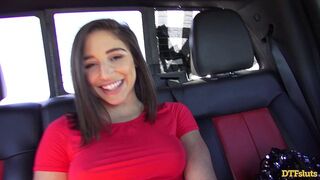 DTFsluts - James Deen screws Abella's snatch hard and deep until this chab cums