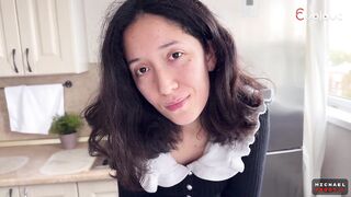 Stepmother Solves Stepson Problems With The Assist of Evolova Electronic Sex Doll