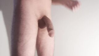 Masturbate with banging-rubber and finished in it
