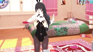 3D/Hentai/Hentai, Virgin bunny beauty gets drilled for the first time!!!