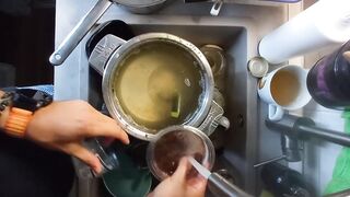 Dishes? Oh, yeah, DISHES!