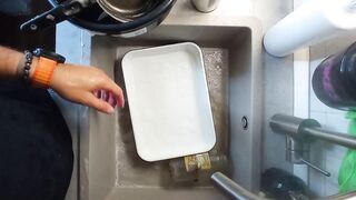 Dishes? Oh, yeah, DISHES!