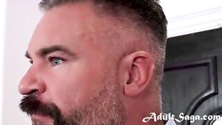 Undressed Masseuse Oils Him Up For Slippery Body Slide
