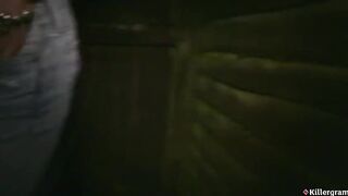KILLERGRAM - Wang Hungry Ella Bella Gets Down On Her Knees For A Moonlit Blowbang