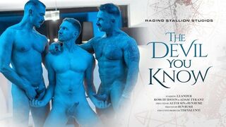 The Devil YOU Know - Raw Devotion in Chains - Sir Peter Sees Leander Worship two Big-Rod Daddies