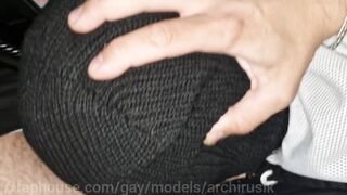 A trucker on the highway in women's underpants decided to try himself once more as a road doxy completel