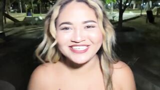 receives sperm in her mouth from a stranger