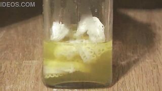 Ribald cunt pees and releases tons of urine. Homemade.