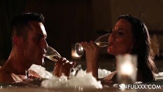 Seductive Simony Diamond Dives Into Passion